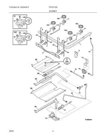 Diagram for TGF351ESA