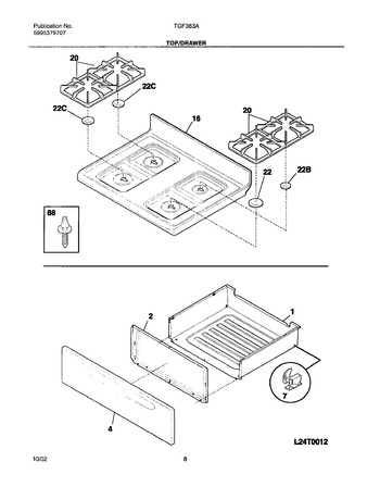 Diagram for TGF363AWC