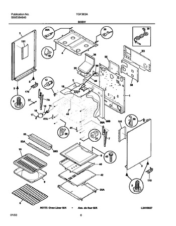 Diagram for TGF363AUD