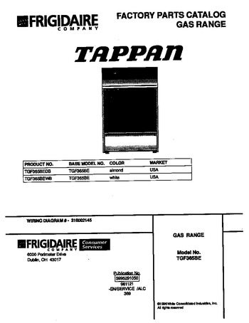 Diagram for TGF365BEDB