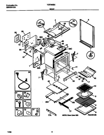 Diagram for TGF365BEDB