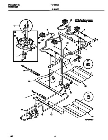 Diagram for TGF365BEDC