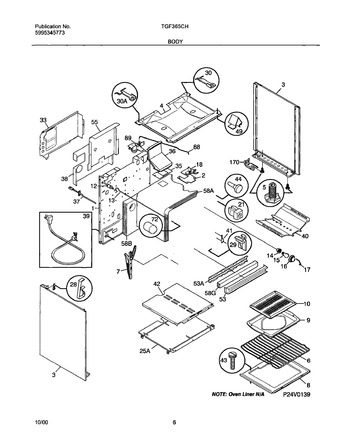 Diagram for TGF365CHTF