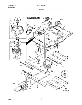 Diagram for TGF375BHBF