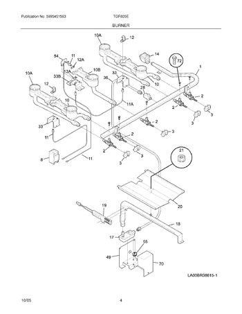 Diagram for TGF605EW1