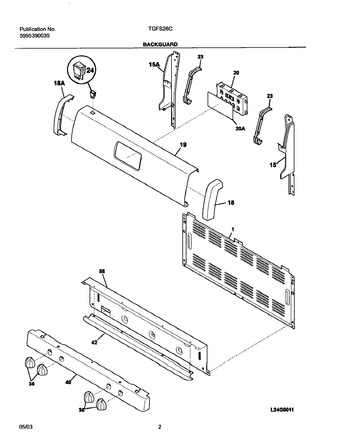 Diagram for TGFS26CBA