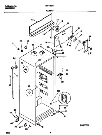 Diagram for TRT16NRHW0