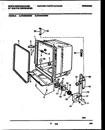 Diagram for WDB632RBR0