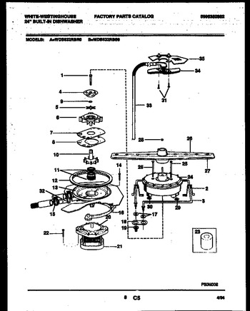 Diagram for WDB632RBR0