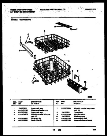 Diagram for WDB662RBR0