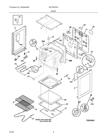 Diagram for WEF350ESA