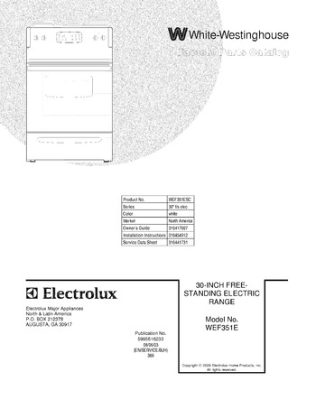 Diagram for WEF351ESC