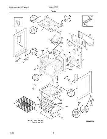 Diagram for WGF350ESB