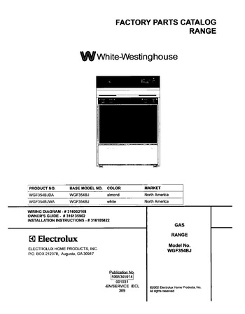 Diagram for WGF354BJWA