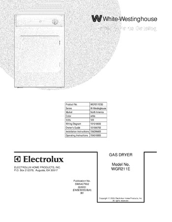 Diagram for WGR211ES0