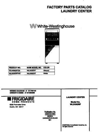 Diagram for WLSG62RFW0