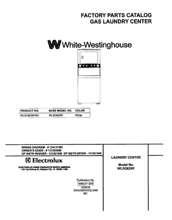 Diagram for WLSG62RFW2