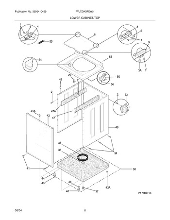 Diagram for WLXG42REW5