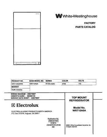 Diagram for WRT15A0AW0