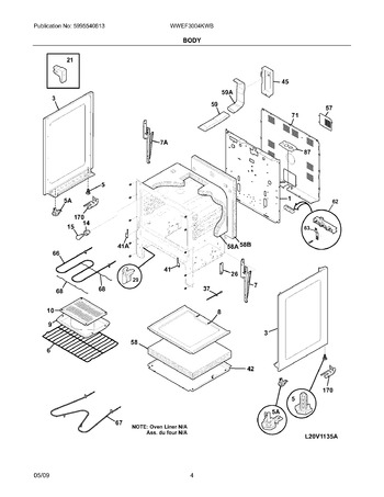 Diagram for WWEF3004KWB