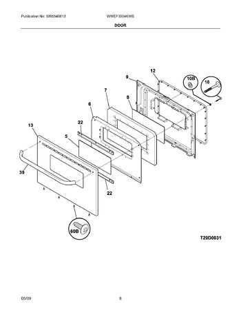 Diagram for WWEF3004KWB