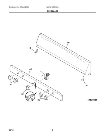 Diagram for WWGF3000KWA