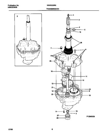 Diagram for WWX233REW0