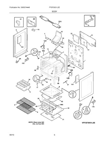 Diagram for FFGF3051LSE