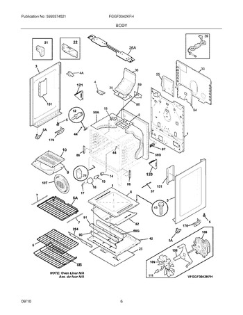 Diagram for FGGF3042KFH