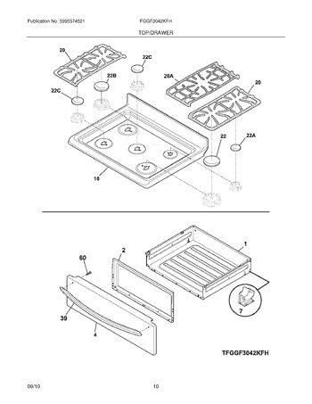 Diagram for FGGF3042KFH