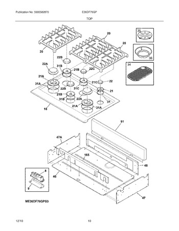 Diagram for E36DF76GPS4