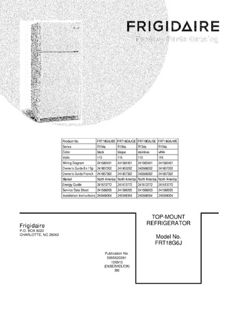 Diagram for FRT18G6JWE