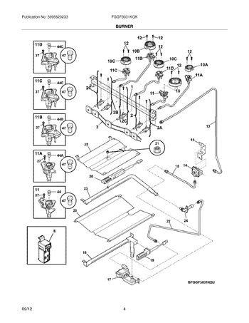 Diagram for FGGF3031KQK