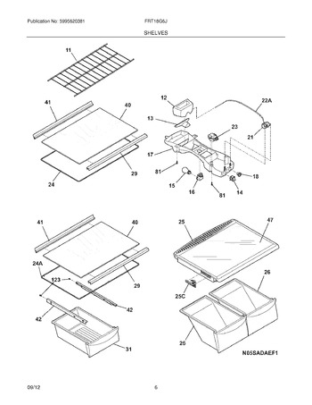 Diagram for FRT18G6JWE