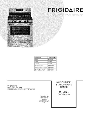 Diagram for CGGF3032MFD