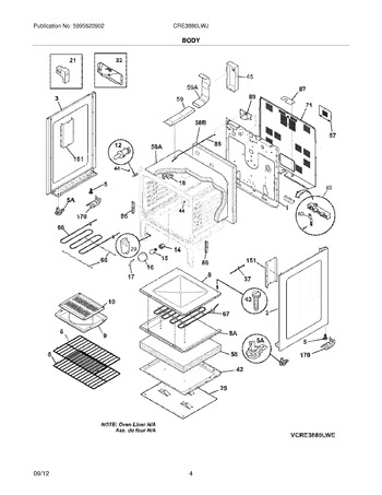 Diagram for CRE3880LWJ