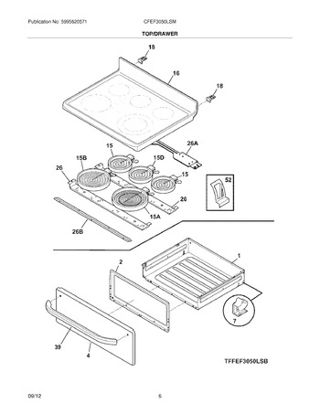 Diagram for CFEF3050LSM