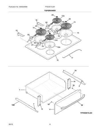 Diagram for FFES3015LSH