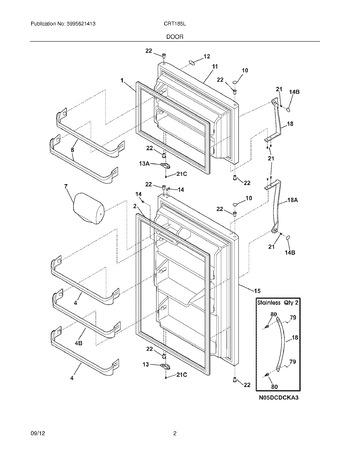 Diagram for CRT185LW8