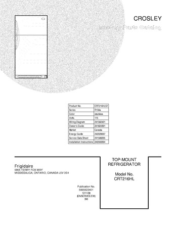 Diagram for CRT216HLS7