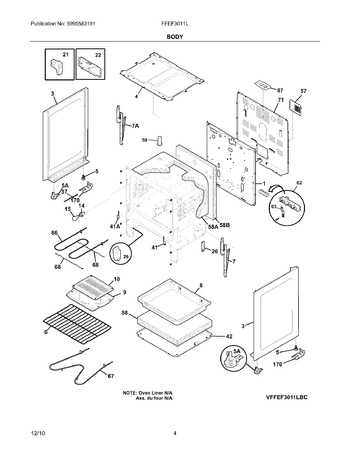 Diagram for FFEF3011LWC