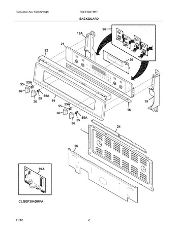 Diagram for FGEF306TMFE