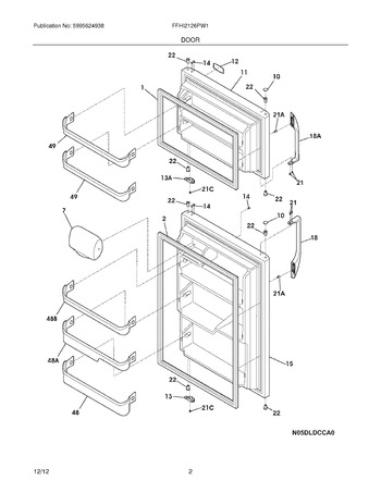 Diagram for FFHI2126PW1