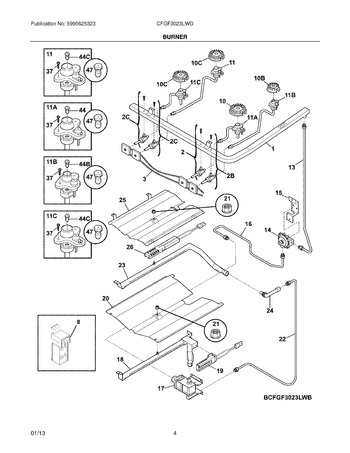 Diagram for CFGF3023LWD