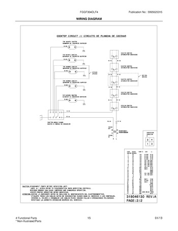 Diagram for FGGF304DLF4