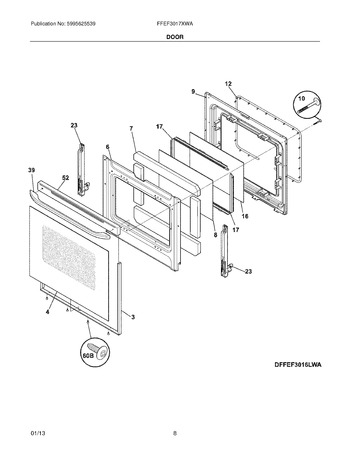 Diagram for FFEF3017XWA