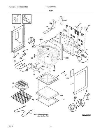 Diagram for FFEF3017XWA