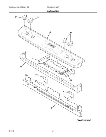 Diagram for FGGS3065KWE