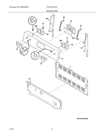 Diagram for FFEF3012LWC