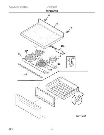 Diagram for LFEF3018LWF